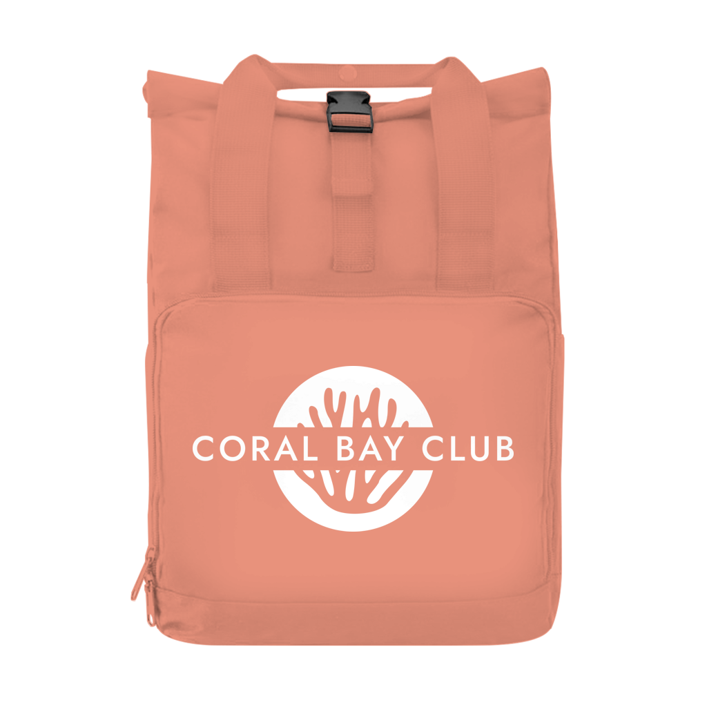 Rucksack mit Seitentasche CORAL BAY CLUB LOGO White