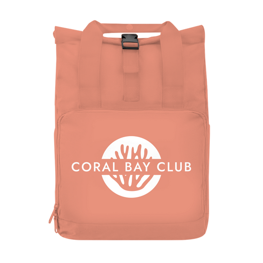 Rucksack mit Seitentasche CORAL BAY CLUB LOGO White