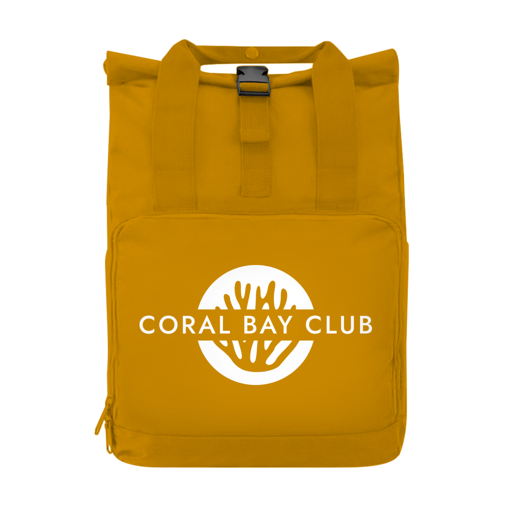 Rucksack mit Seitentasche CORAL BAY CLUB LOGO White