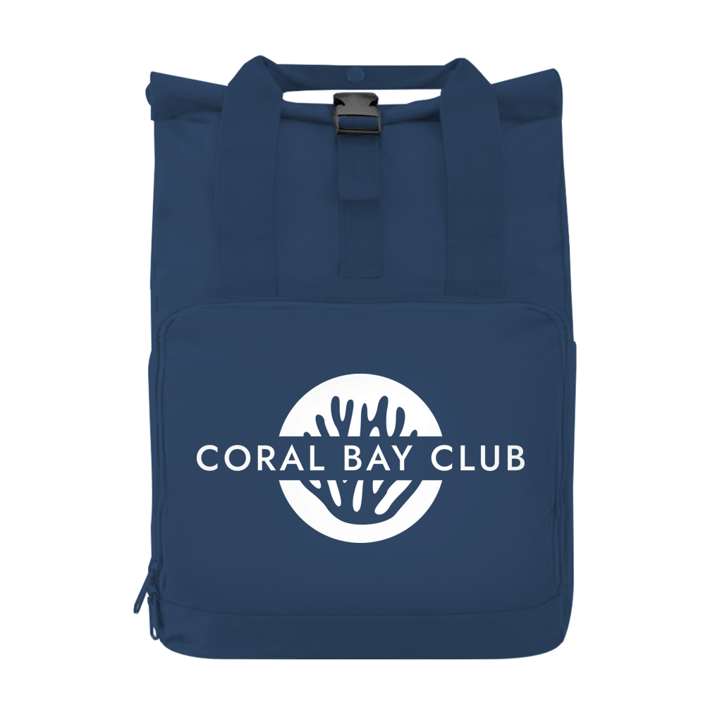Rucksack mit Seitentasche CORAL BAY CLUB LOGO White