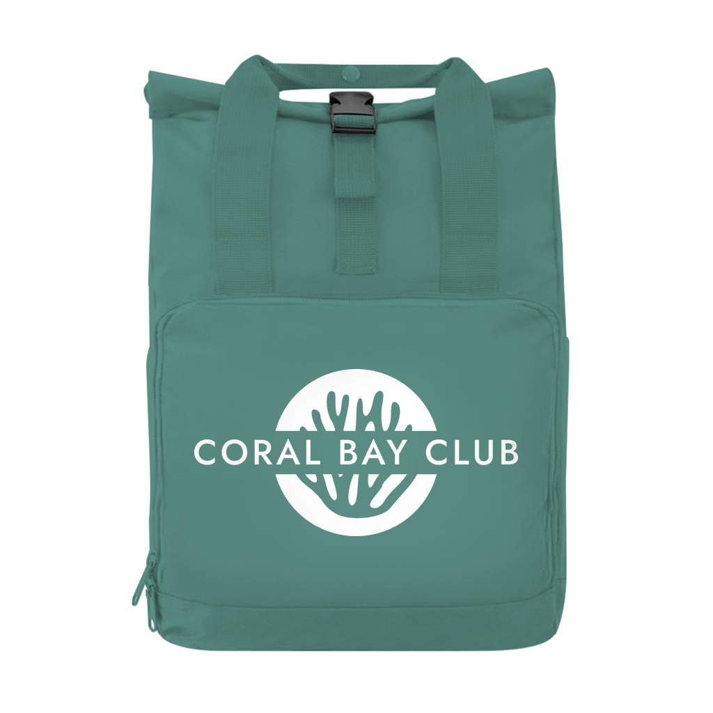 Rucksack mit Seitentasche CORAL BAY CLUB LOGO White
