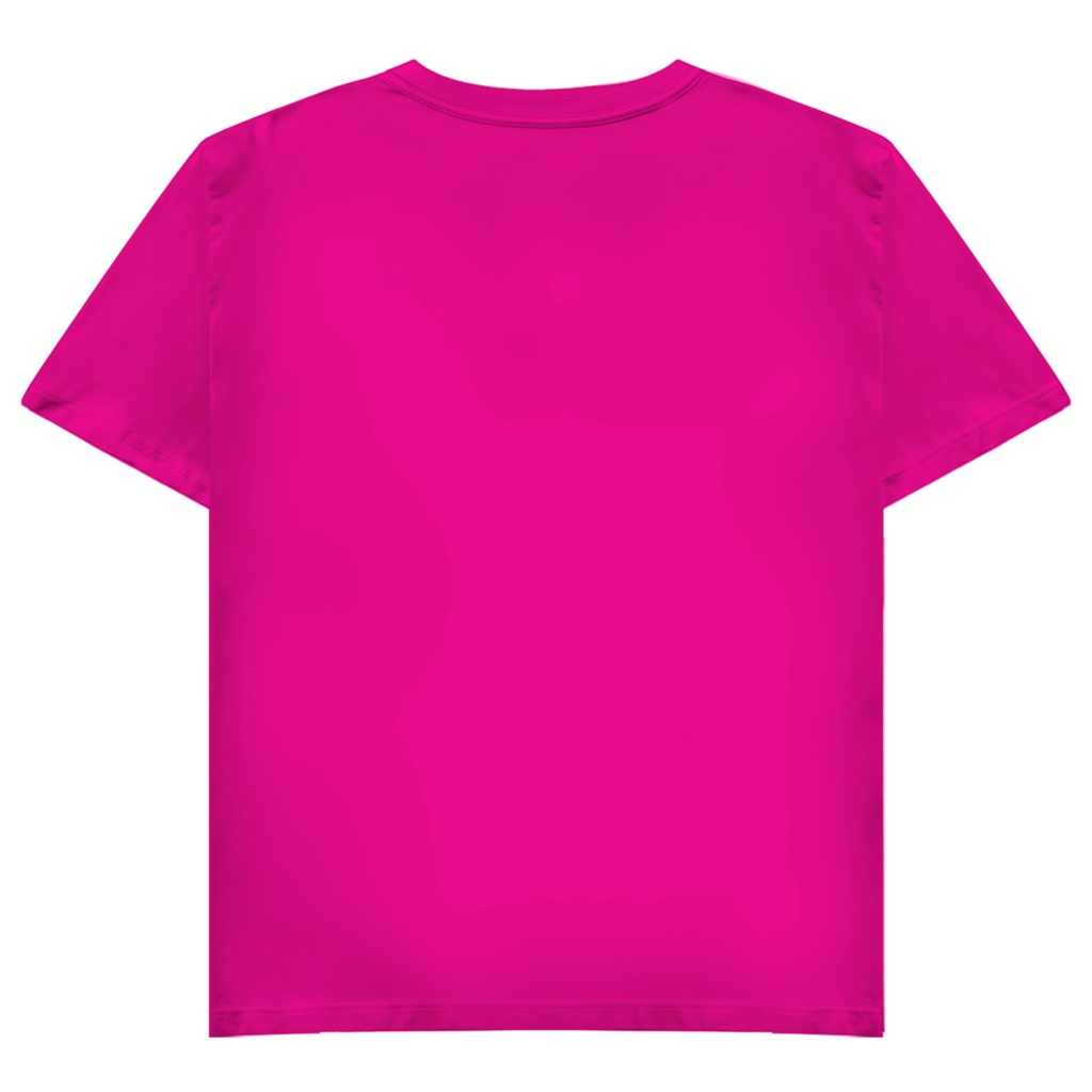 Damen Basic V-Neck T-Shirt Herz Love