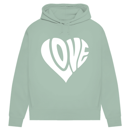 Damen Premium Bio Hoodie Herz Love
