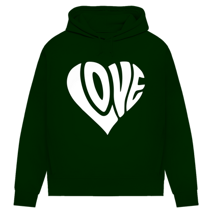 Damen Premium Bio Hoodie Herz Love