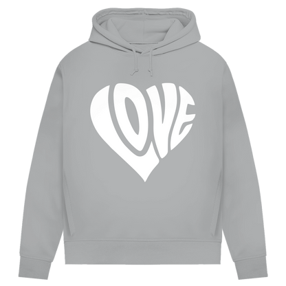 Damen Premium Bio Hoodie Herz Love