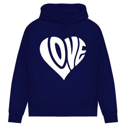 Damen Premium Bio Hoodie Herz Love