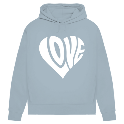 Damen Premium Bio Hoodie Herz Love
