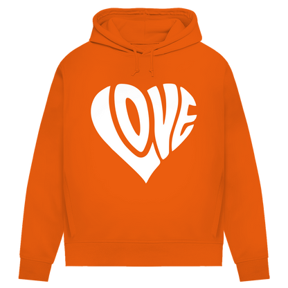Damen Premium Bio Hoodie Herz Love