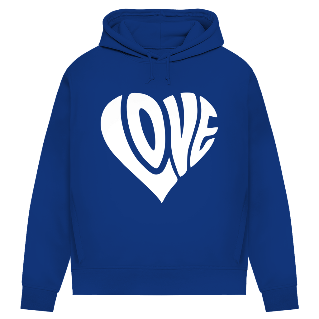 Damen Premium Bio Hoodie Herz Love