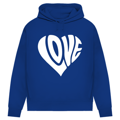 Damen Premium Bio Hoodie Herz Love