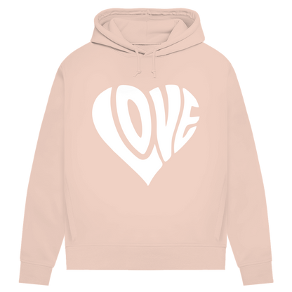 Damen Premium Bio Hoodie Herz Love