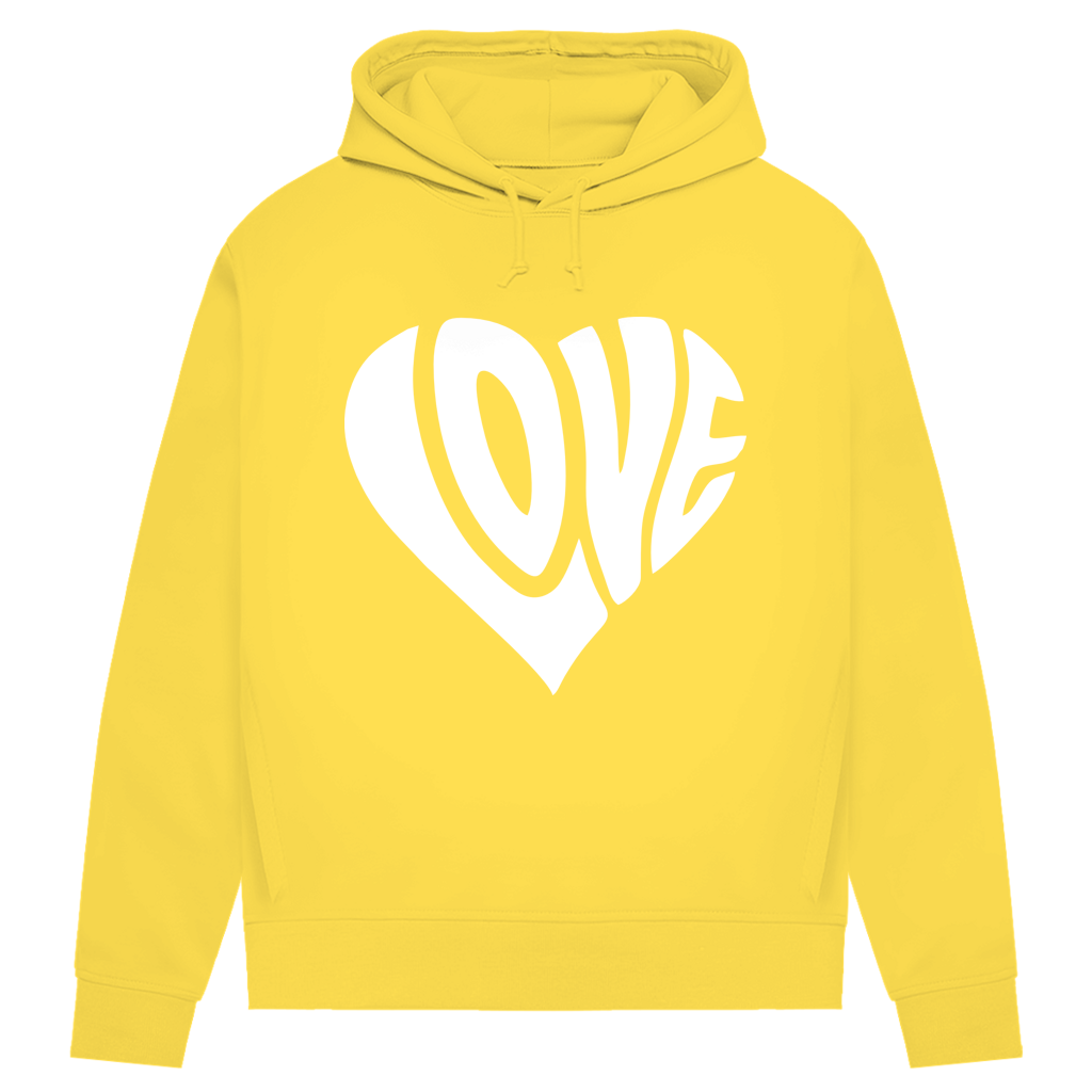 Damen Premium Bio Hoodie Herz Love