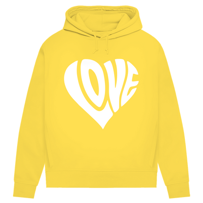 Damen Premium Bio Hoodie Herz Love