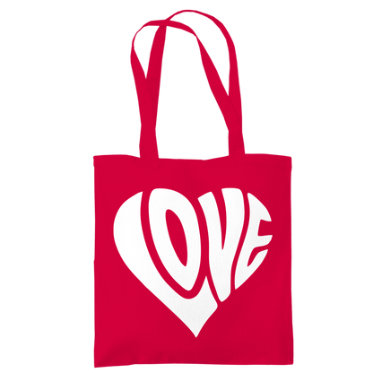 Tragetasche Herz Love