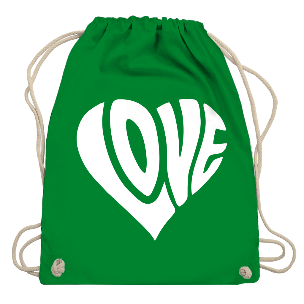 Turnbeutel Herz Love