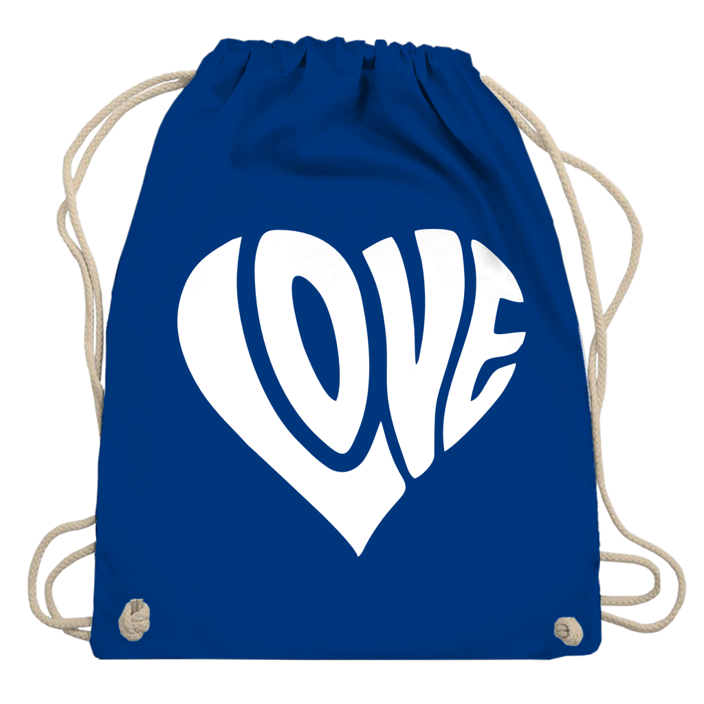 Turnbeutel Herz Love