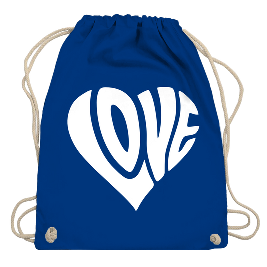 Turnbeutel Herz Love