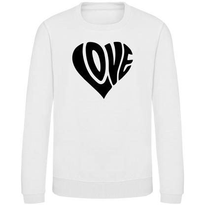 Sweater Mini Crew "Herz Love"