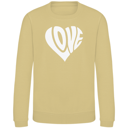 Sweater Mini Crew "Herz Love"