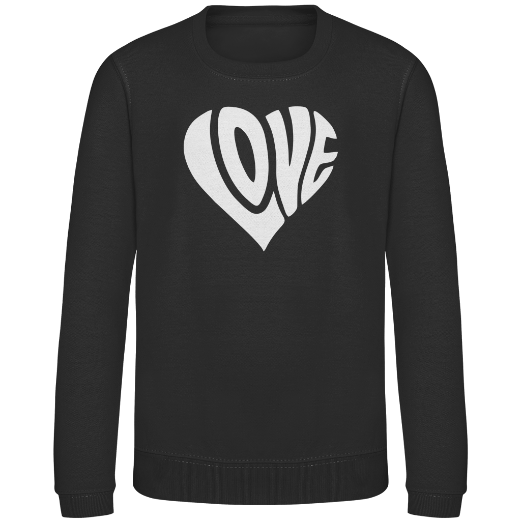 Sweater Mini Crew "Herz Love"