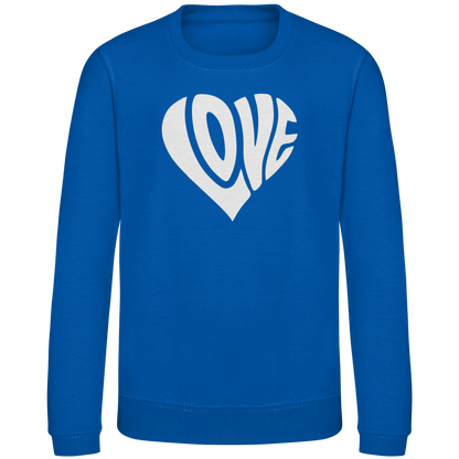 Sweater Mini Crew "Herz Love"