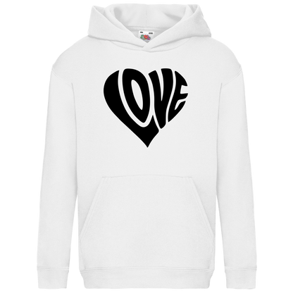 Kids Hoddie WALLABY "Herz mit Schriftzug Love"
