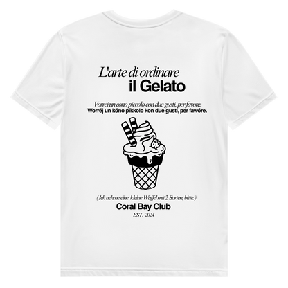 Herren Premium Bio T-Shirt Badge  Gelato