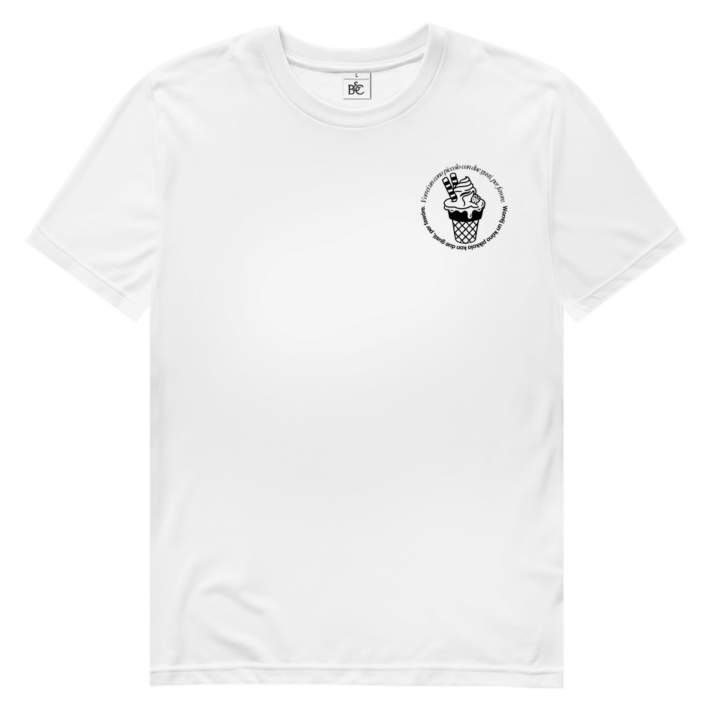 Herren Premium Bio T-Shirt Badge  Gelato