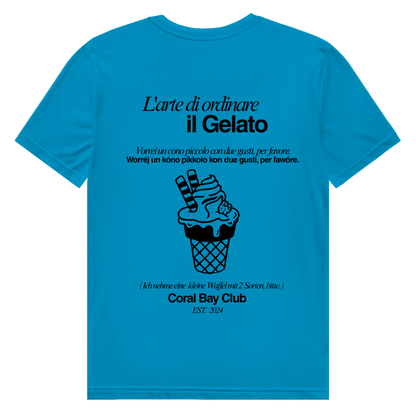 Herren Premium Bio T-Shirt Badge  Gelato