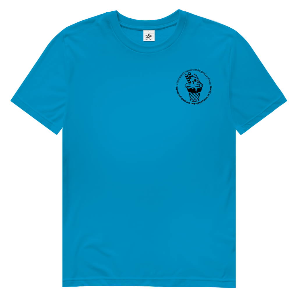 Herren Premium Bio T-Shirt Badge  Gelato