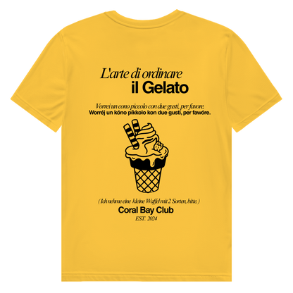 Herren Premium Bio T-Shirt Badge  Gelato