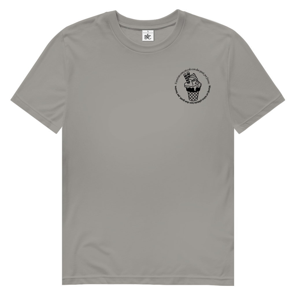 Herren Premium Bio T-Shirt Badge  Gelato