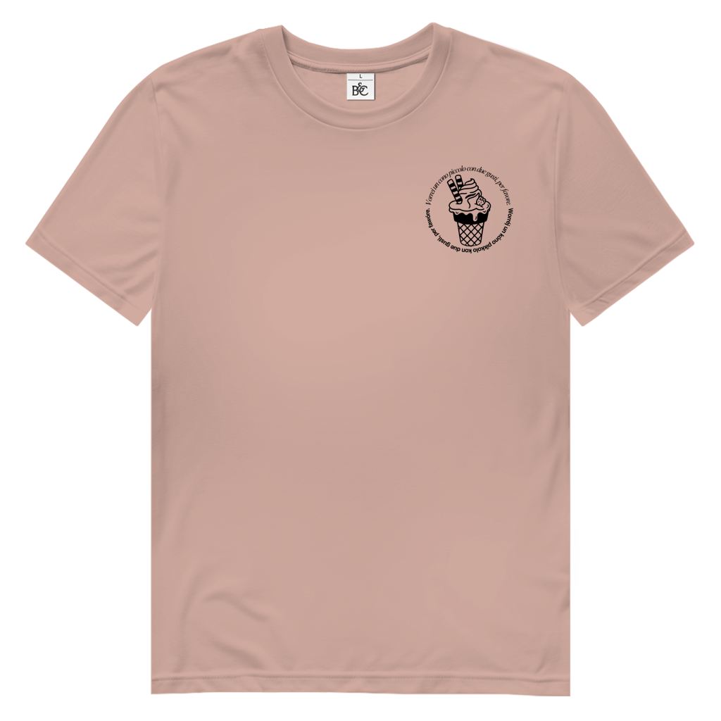 Herren Premium Bio T-Shirt Badge  Gelato