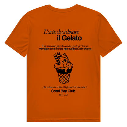Herren Premium Bio T-Shirt Badge  Gelato