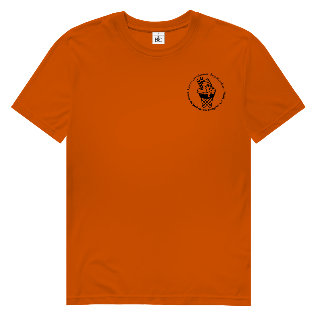 Herren Premium Bio T-Shirt Badge  Gelato