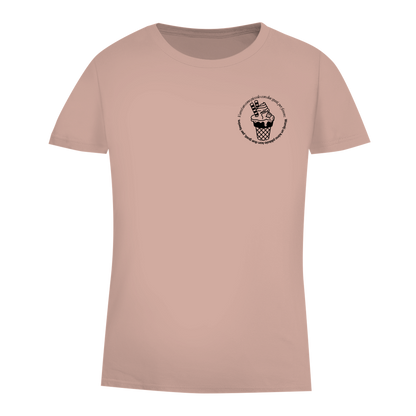 Damen Premium Bio T-Shirt Badge  Gelato