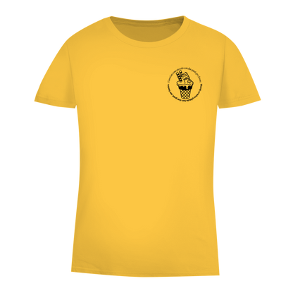 Damen Premium Bio T-Shirt Badge  Gelato