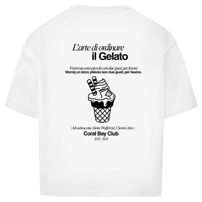 Oversize T-Shirt Badge  Gelato
