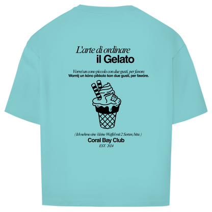 Oversize T-Shirt Badge  Gelato