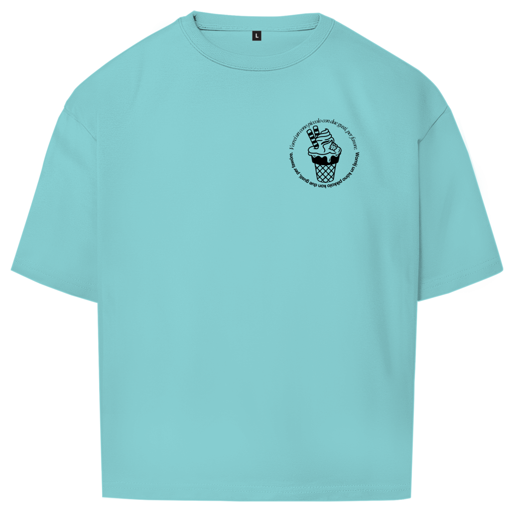 Oversize T-Shirt Badge  Gelato