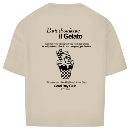 Oversize T-Shirt Badge  Gelato