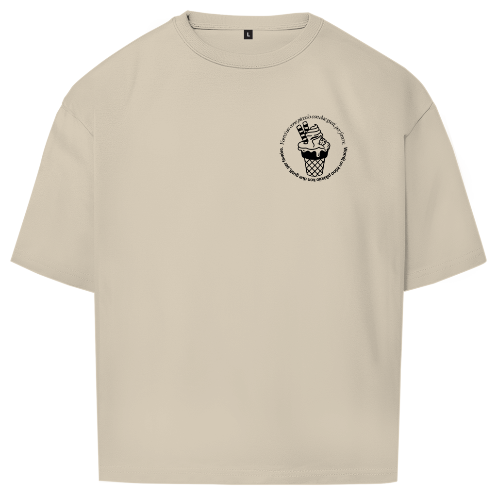 Oversize T-Shirt Badge  Gelato