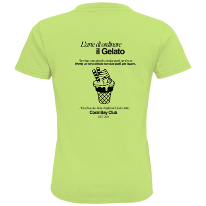 Kids Premium Bio T-Shirt Badge  Gelato