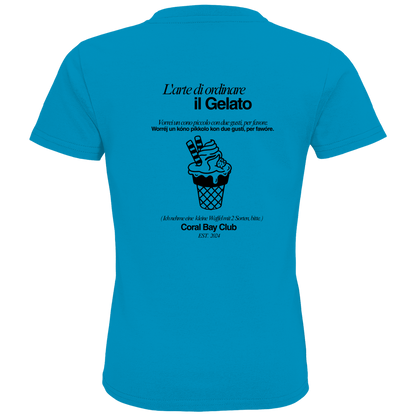 Kids Premium Bio T-Shirt Badge  Gelato