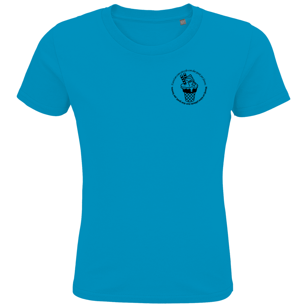 Kids Premium Bio T-Shirt Badge  Gelato