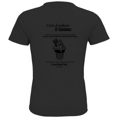 Kids Premium Bio T-Shirt Badge  Gelato