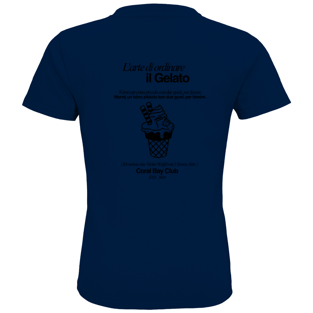 Kids Premium Bio T-Shirt Badge  Gelato