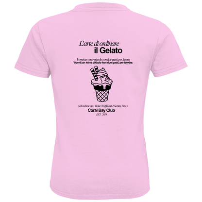 Kids Premium Bio T-Shirt Badge  Gelato