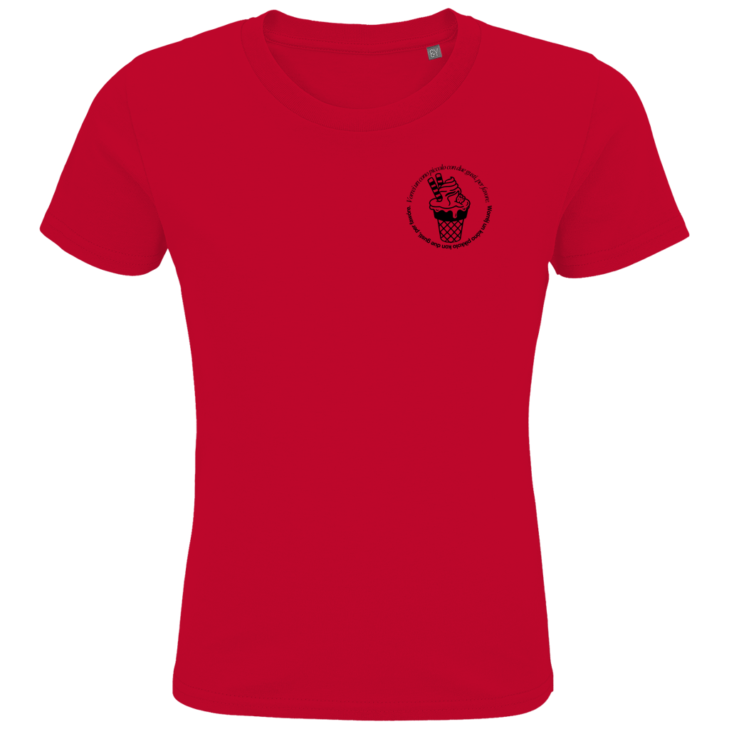 Kids Premium Bio T-Shirt Badge  Gelato