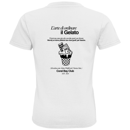Kids Premium Bio T-Shirt Badge  Gelato